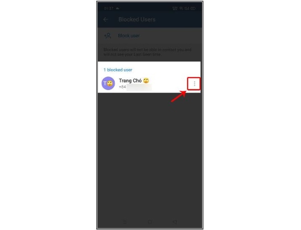 cách chặn tin nhắn rác trên telegram