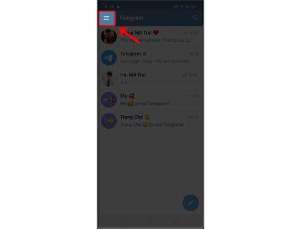 cách chặn tin nhắn rác trên telegram
