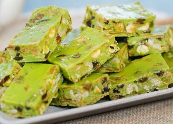 Cách làm kẹo Nougat trà xanh cực dễ tại nhà chỉ với một vài bước thực hiện