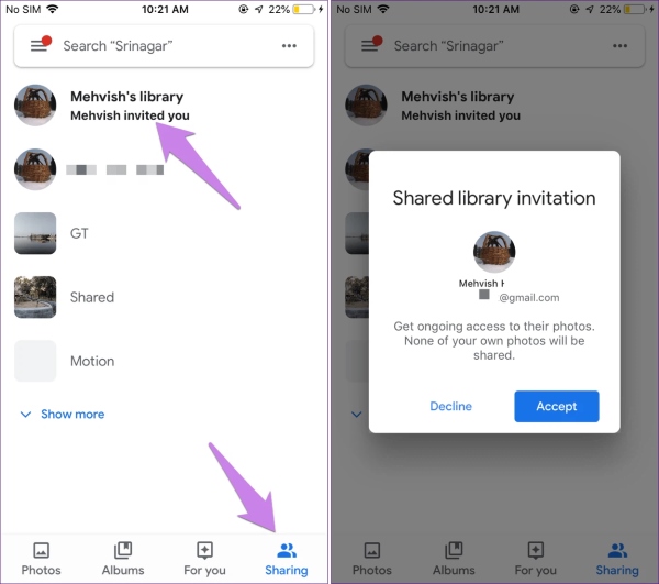 chuyển ảnh từ google photo sang tài khoản khác