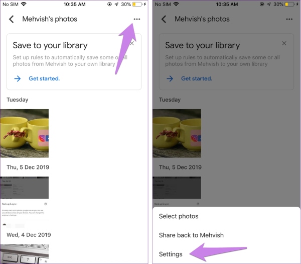 chuyển ảnh từ google photo sang tài khoản khác