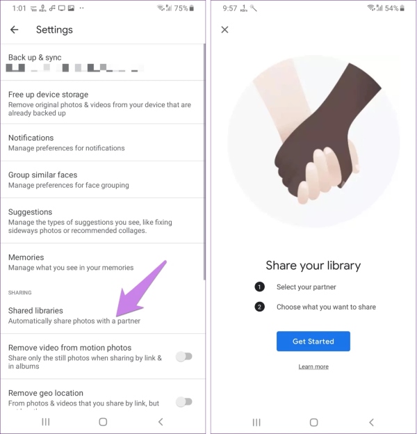 chuyển ảnh từ google photo sang tài khoản khác