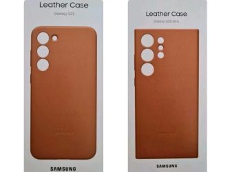Lộ diện hình ảnh phụ kiện bao da của dòng Samsung Galaxy S23, có thêm tùy chọn màu mới