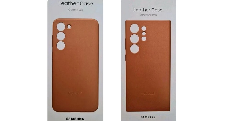 Lộ diện hình ảnh phụ kiện bao da của dòng Samsung Galaxy S23, có thêm tùy chọn màu mới