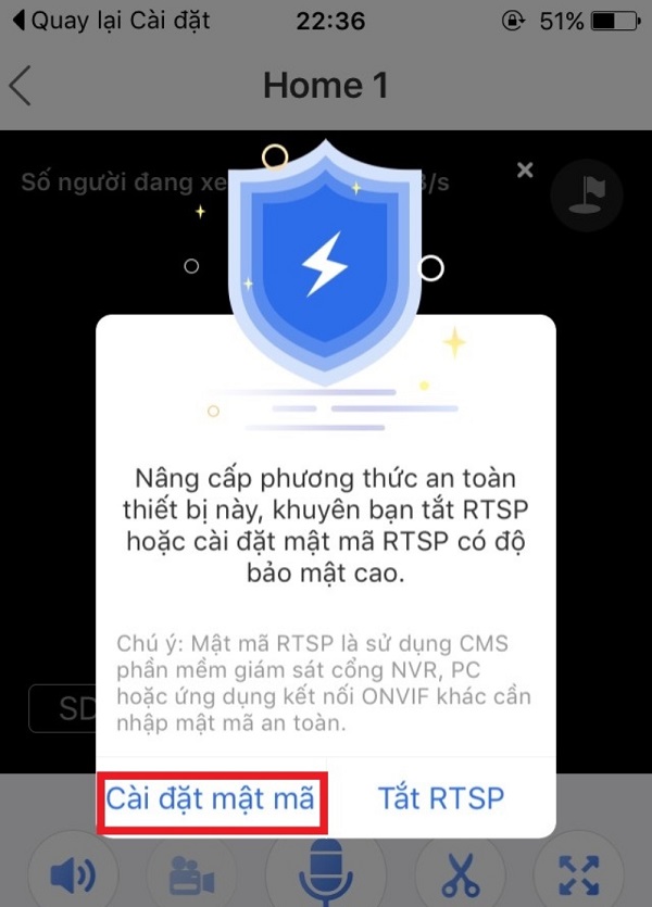 cách cài đặt camera trên điện thoại iphone: