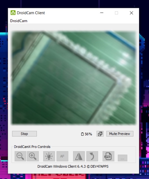 cách kết nối camera điện thoại với máy tính