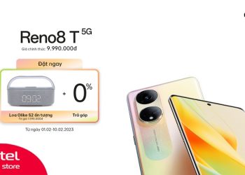 OPPO Reno8 T 5G (128GB) – Rước quà trị giá 1.590.000đ tại Viettel Store