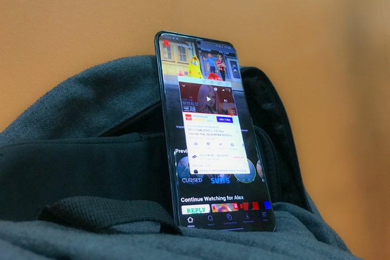 mở cửa sổ pop-up trên samsung a12