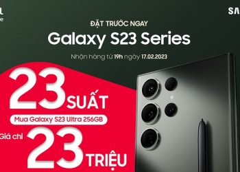 [Đặc quyền] Mua Galaxy S23 Ultra (8/256GB) giá chỉ 23.000.000 đồng dành cho 23 khách hàng nhận hàng sớm tại Viettel Store