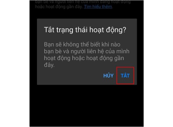 tại sao không online nhưng messenger vẫn sáng