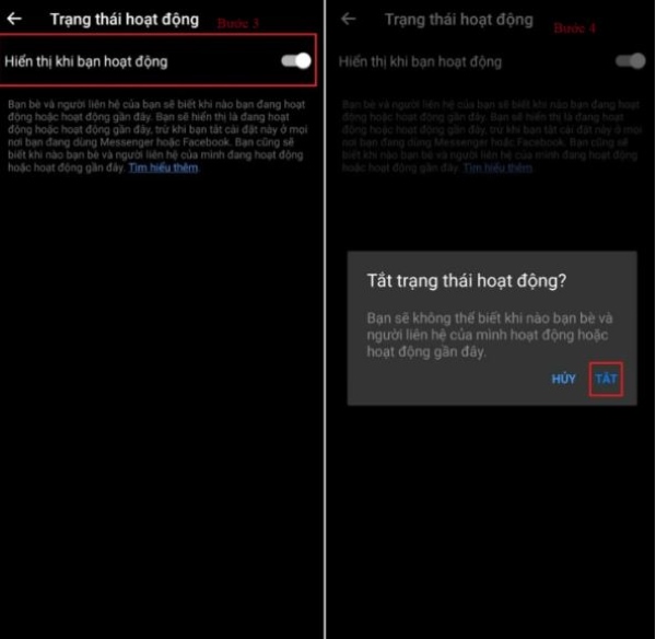 tại sao không online nhưng messenger vẫn sáng