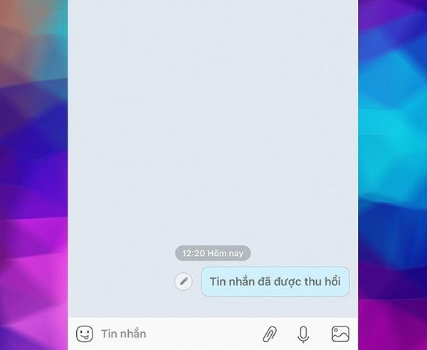 Tính năng thu hồi tin nhắn Zalo là hoạt động hoàn tác gửi tin của người dùng