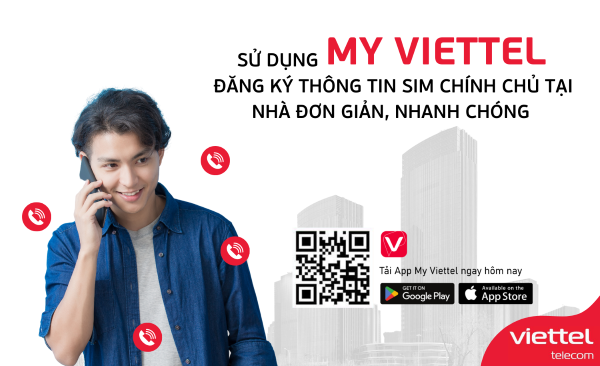 cách đăng ký sim chính chủ trên My Viettel