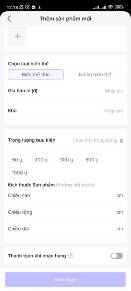 cách đăng sản phẩm lên tiktok shop