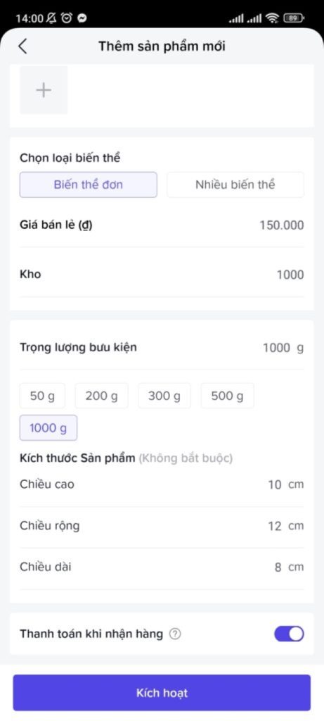 cách đăng sản phẩm lên tiktok shop