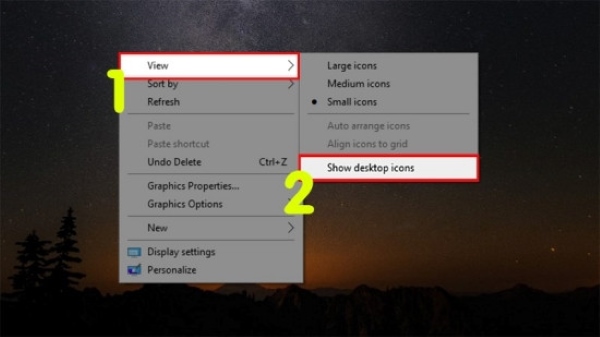 cách hiện ứng dụng bị ẩn trên máy tính