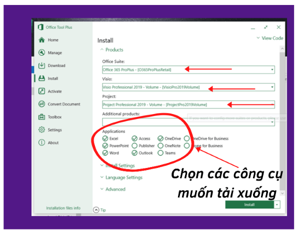 cài Office cho Win 11 miễn phí