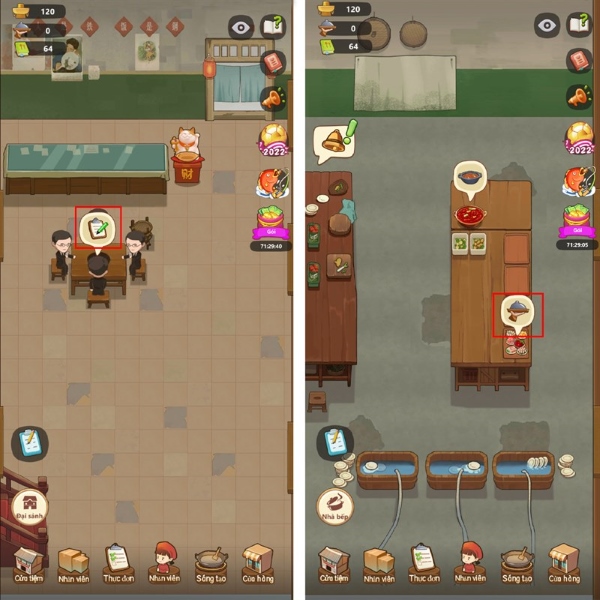 code tiệm lẩu đường hạnh phúc