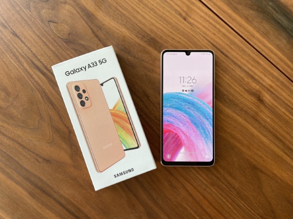 đánh giá điện thoại Samsung A33