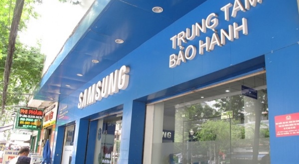 điện thoại samsung bị sọc màn hình