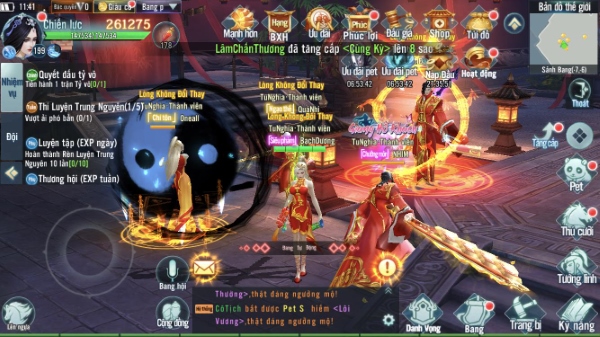 game kiếm hiệp mobile