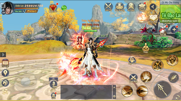 game kiếm hiệp mobile