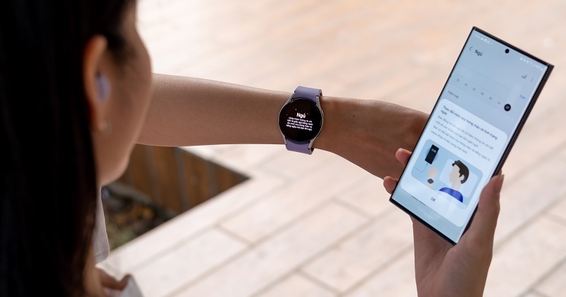 Cách cân bằng sức khỏe và công việc dễ dàng với Galaxy Watch5 Series
