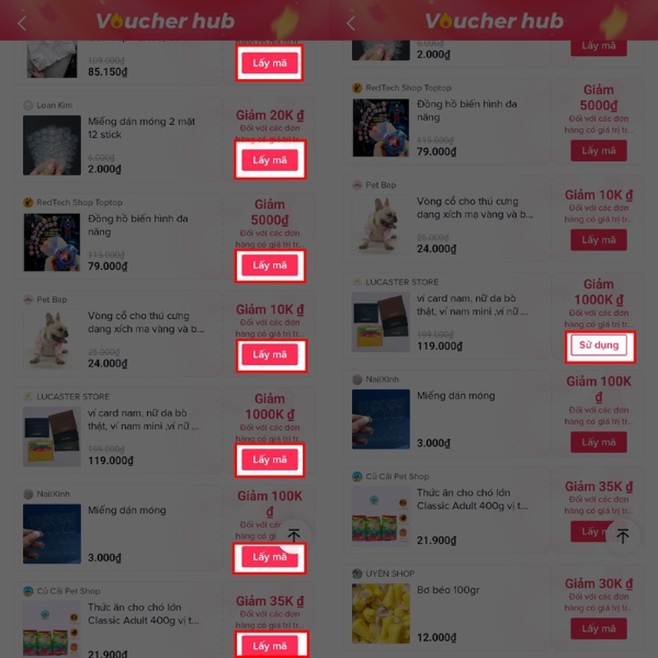 mã giảm giá tiktok shop
