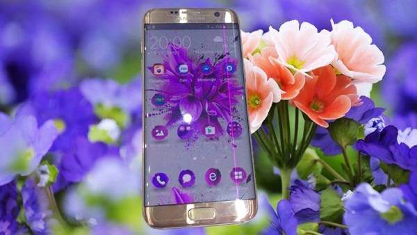 màn hình điện thoại bị nhiễu