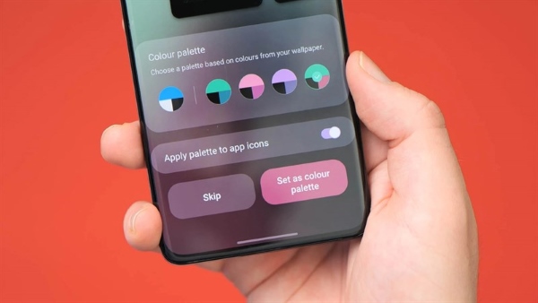 màn hình điện thoại samsung bị đổi màu