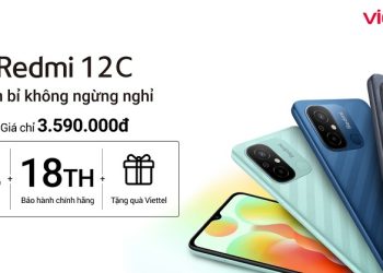Viettel Store chính thức mở bán Redmi 12C giá hotsale chỉ 3.190.000đ cùng nhiều ưu đãi hấp dẫn