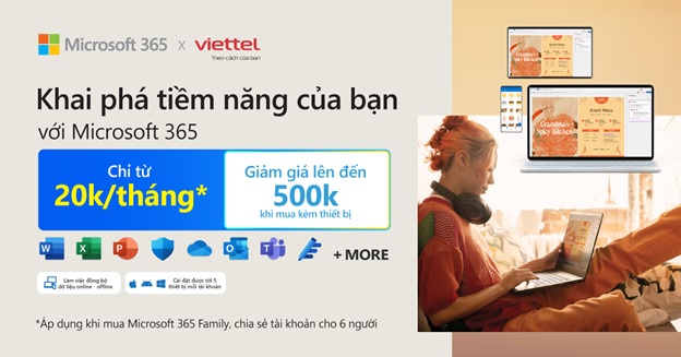 Microsoft 365 – Bộ ứng dụng văn phòng quốc dân