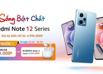 Đặt trước Redmi Note 12 Series giảm ngay 500.000đ hoặc nhận quà tặng tai nghe sành điệu