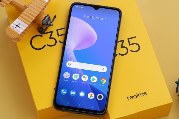 So sánh điện thoại Realme C55 với Realme C35