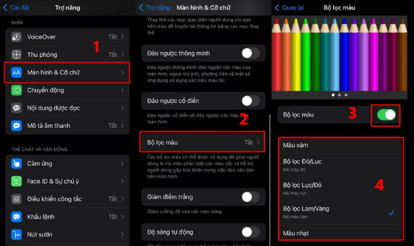 tại sao màn hình iPhone bị vàng