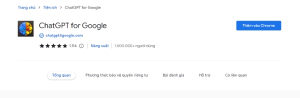 tích hợp ChatGPT vào Google Search