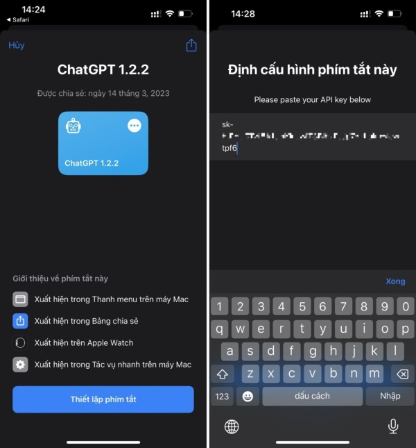 tích hợp ChatGPT với Siri iPhone