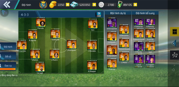 top game bóng đá mobile