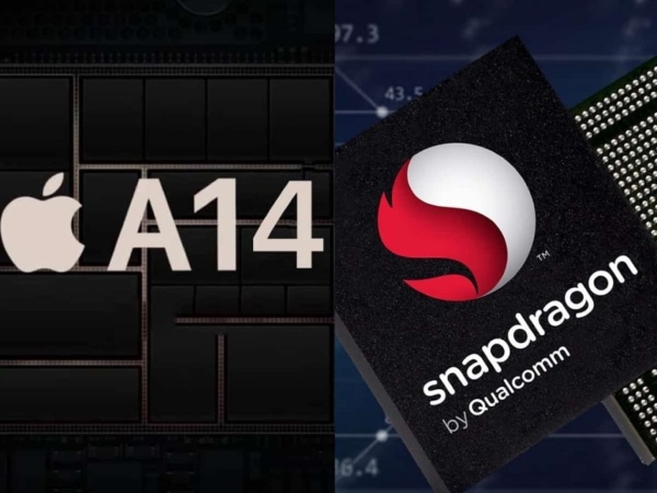a14 bionic chip vs snapdragon 865 plus