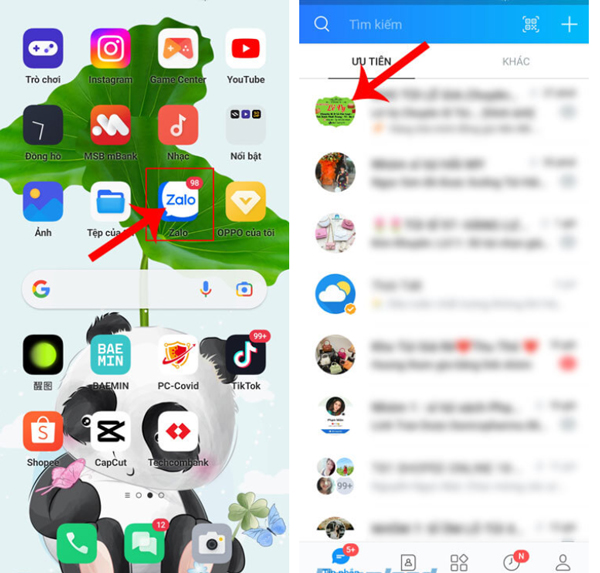 Có ghim tin nhắn Zalo 2 người được không? 