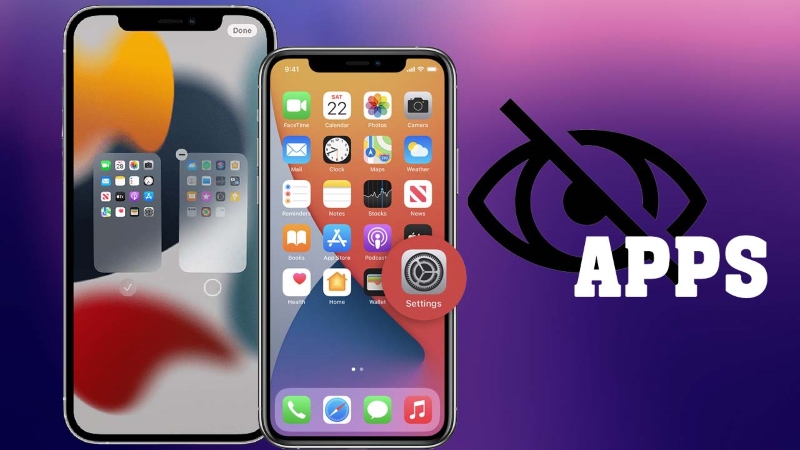 ứng dụng bị ẩn