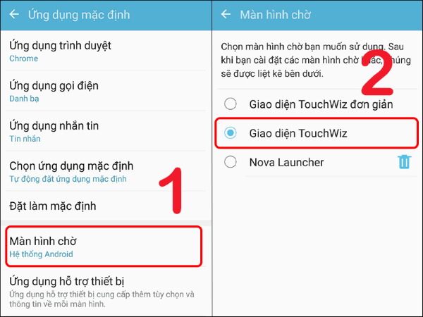 ứng dụng bị ẩn
