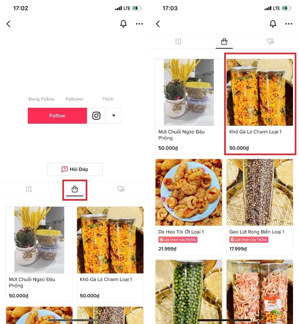 cách mua hàng trên tiktok shop