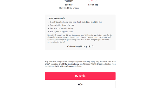 cách tạo tiktok shop