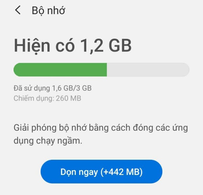 Cách xóa bộ nhớ đệm trên Samsung