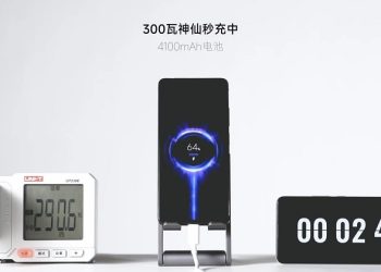 “Giật mình” với điện thoại sạc nhanh 300W có thể sạc đầy pin chỉ trong 5 phút