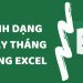 Hướng dẫn định dạng ngày tháng trong Excel cực đơn giản