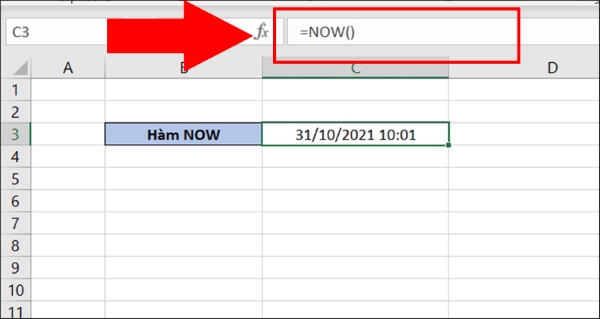 định dạng ngày tháng trong excel
