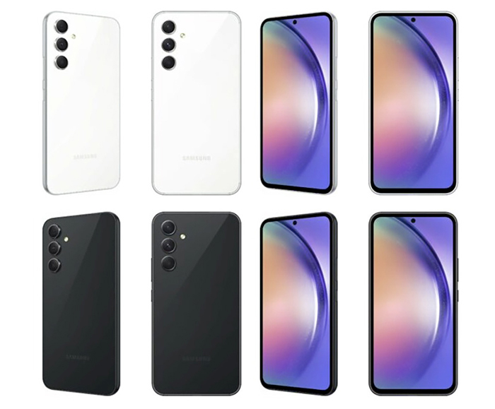 Thiết kế của Galaxy A54