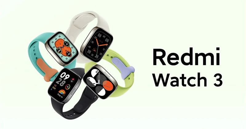Redmi Watch 3 ra mắt toàn cầu với thiết kế thanh lịch, màn hình AMOLED, nhiều tính năng sức khỏe và thời lượng sử dụng lên đến 12 ngày